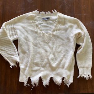 Distressed Vici Sweater